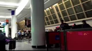 Fasten Your Seatbelt Threat Causes Chaotic Stampede At New York’s Jfk Airport